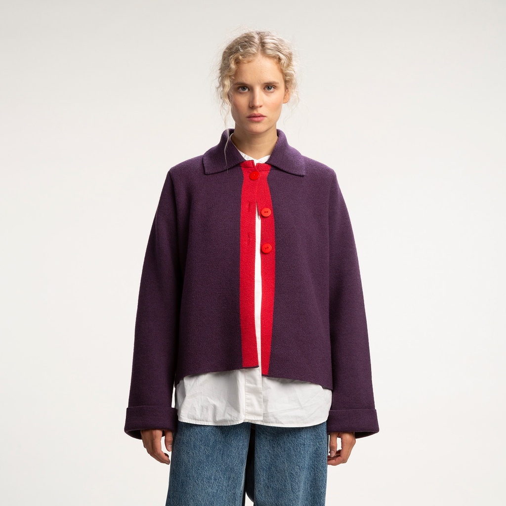 Jacket BENITA - plum