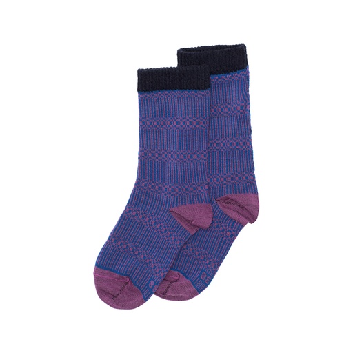 Socks Bauhaus - purple