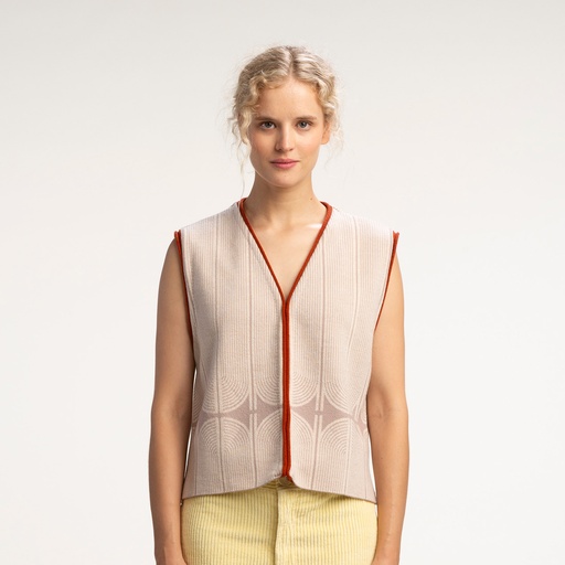 Gilet LENA - nude