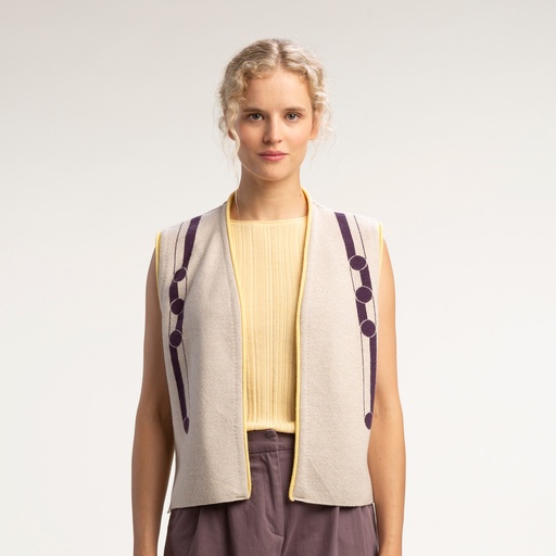 Gilet MARLI - off-white
